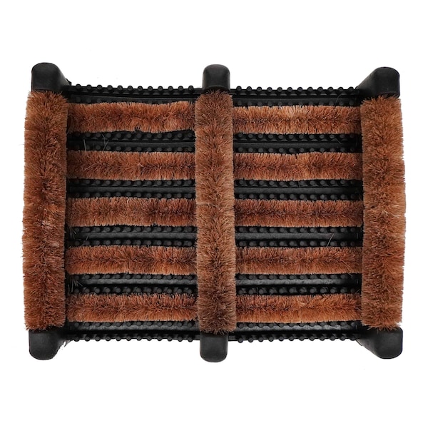 Calloway Mills Bootscraper Doormat, Coir/Rubber, 15 in W x 15 in L 112961215 - main